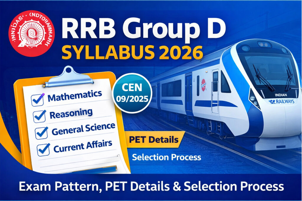 RRB Group D Syllabus 2026